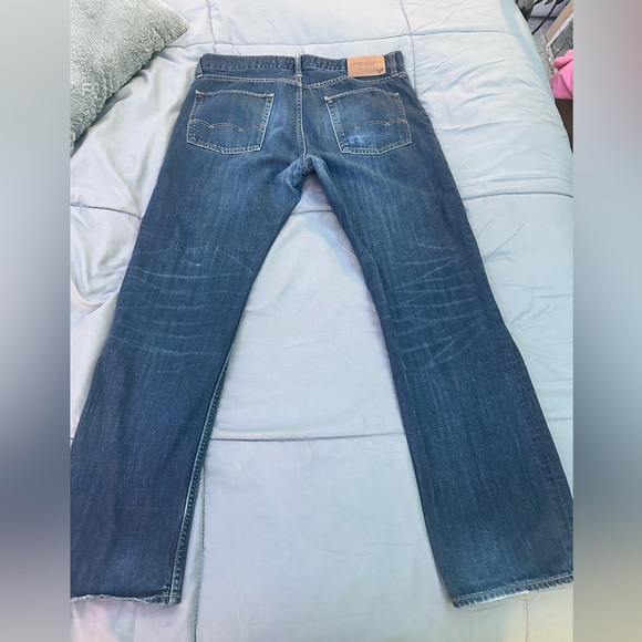 American Eagle original straight jeans. Size 32w and 32 inseam. 100%cotton - Picture 8 of 10